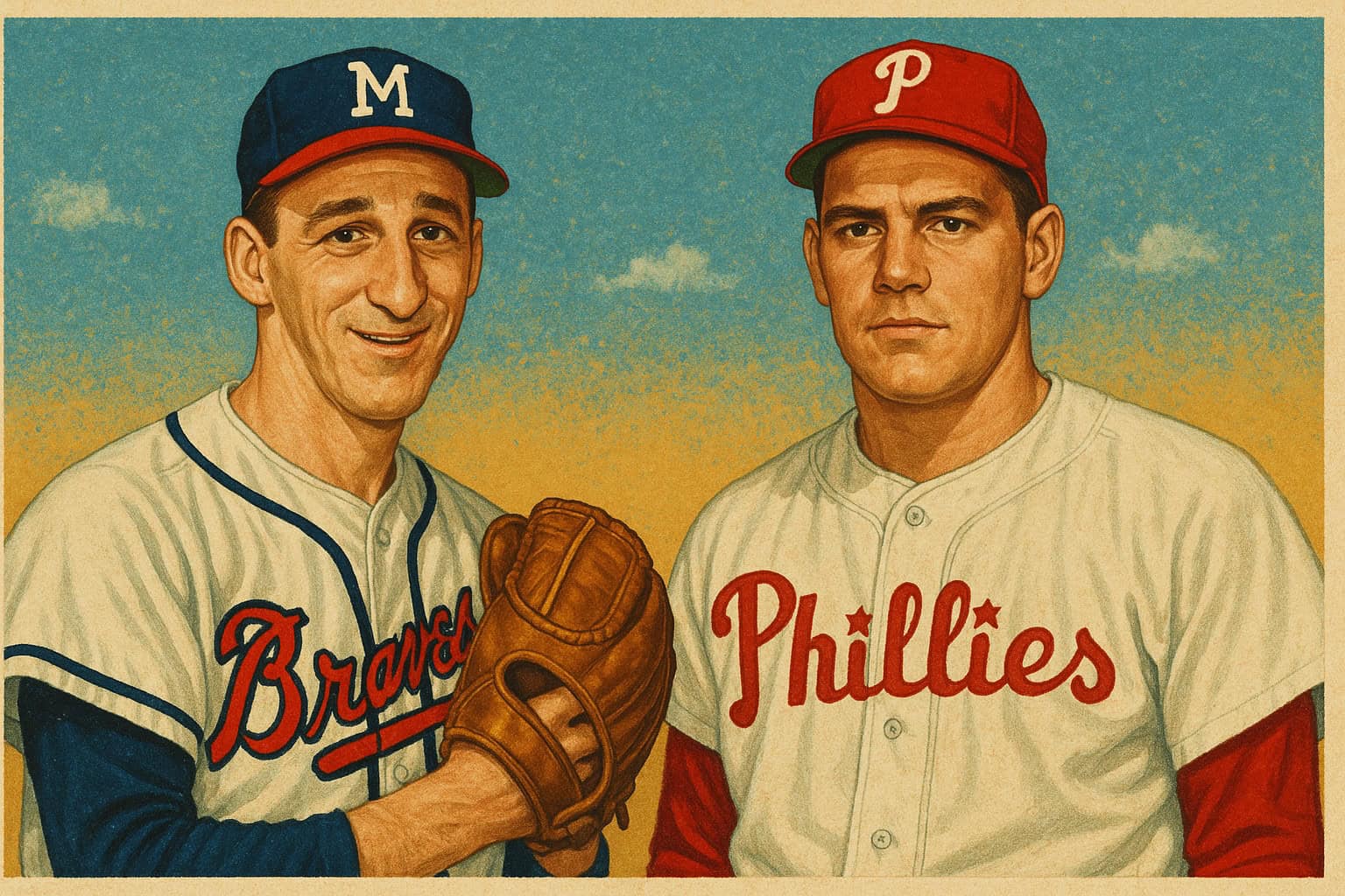 When Rivalries Actually Meant Something 12 Warren Spahn and Robin Roberts