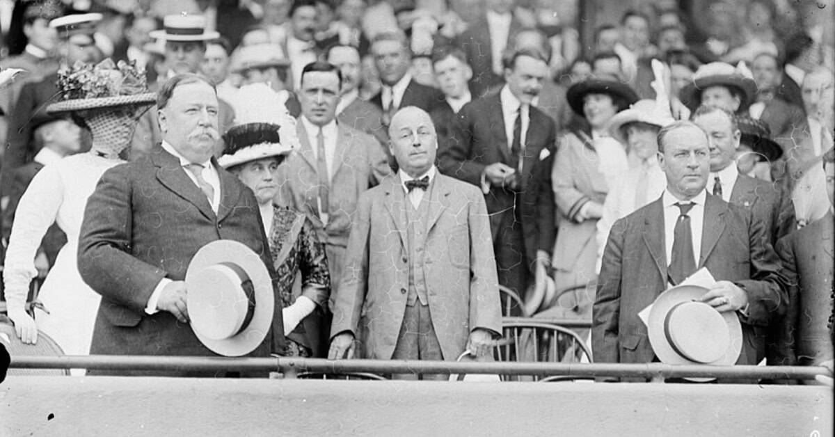 Opening Day Magic: The First Pitches Nobody Forgot 7 William Howard Taft
