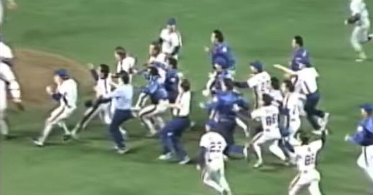 1986 Mets WS Celebration