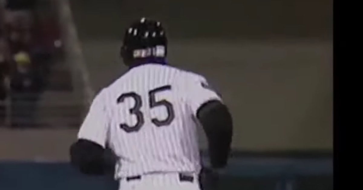 13 Times Frank Thomas Made Pitchers Regret Everything 8 Big Hurt Back Uni
