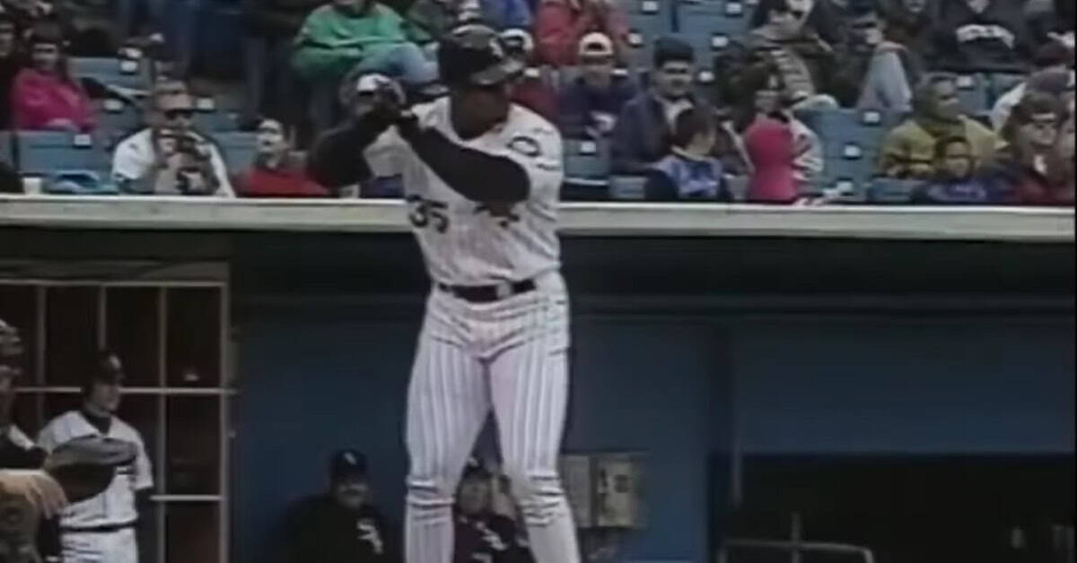 13 Times Frank Thomas Made Pitchers Regret Everything 4 Big Hurt Gonna Hurt Baseball