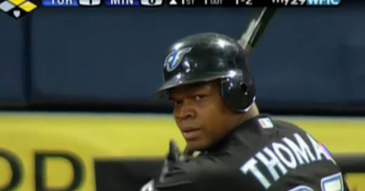 13 Times Frank Thomas Made Pitchers Regret Everything 7 Big Hurt Jays