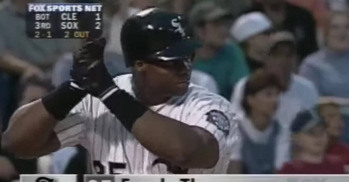 13 Times Frank Thomas Made Pitchers Regret Everything 9 Big Hurt