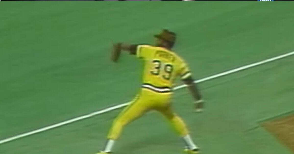 Dave Parker Was the Most Terrifying Hitter of His Era. Here's Why. 4 Dave Parker showcasing his legendary cannon arm during the All-Star Game.