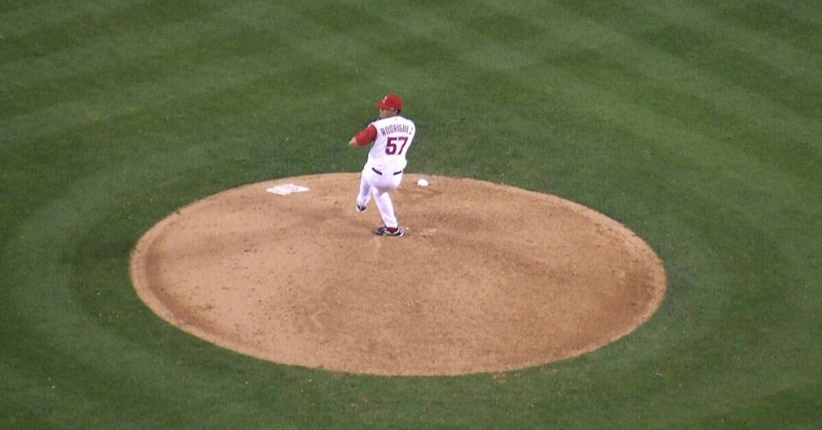Francisco Rodriguez delivers his devastating "K-Rod" slider, showcasing its impact on MLB hitters.