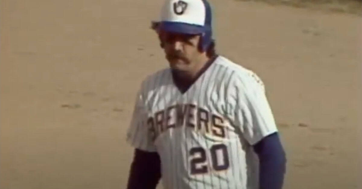 The '70s Sluggers Baseball Quietly Forgot 11 Gorman Thomas hitting a home run, symbolizing his impact on Milwaukee's baseball culture.