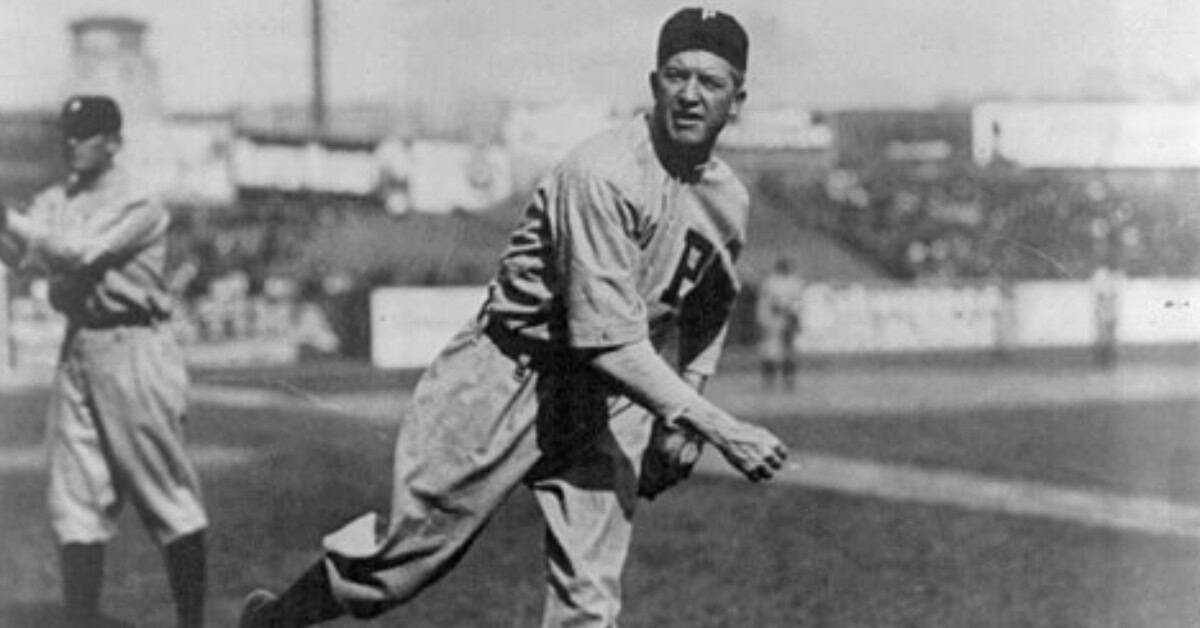 20 Champions From the Roaring '20s, Before Baseball Had a Camera 13 Historic image of Grover Alexander, showcasing baseball before radar guns.
