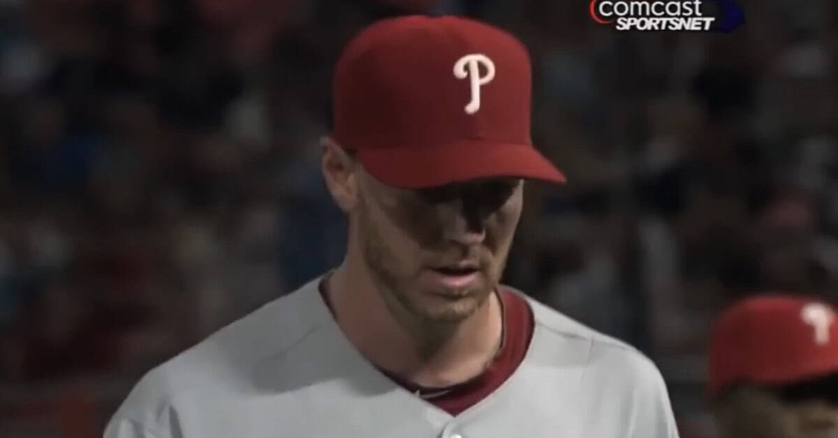Halladay Walking To Dugout