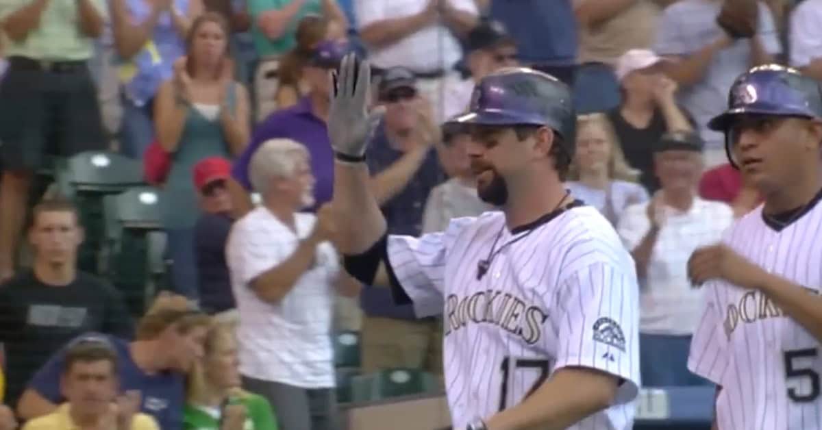 Todd Helton's case for Cooperstown, in 10 swings 9 Helton Congrats
