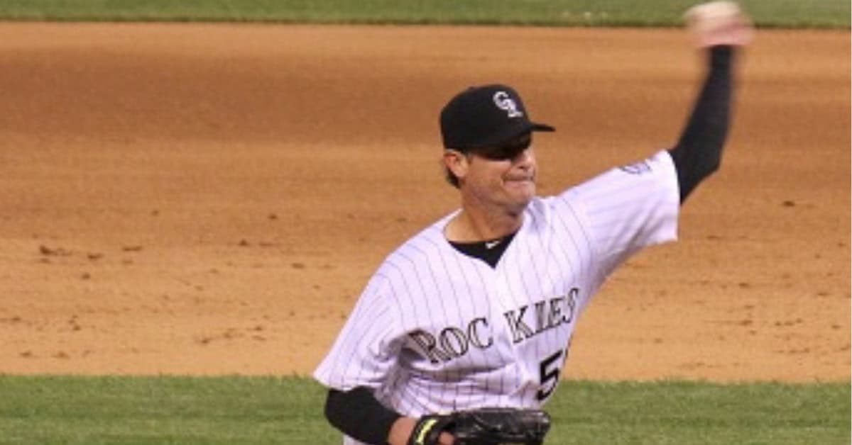 Jamie Moyer pitching for the Philadelphia Phillies.