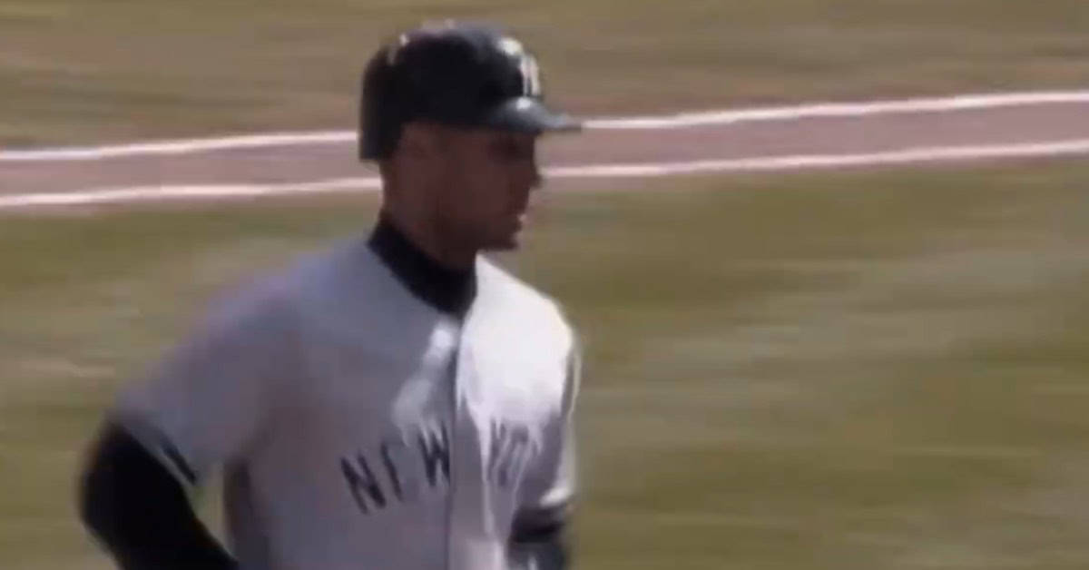 Jeter running bases