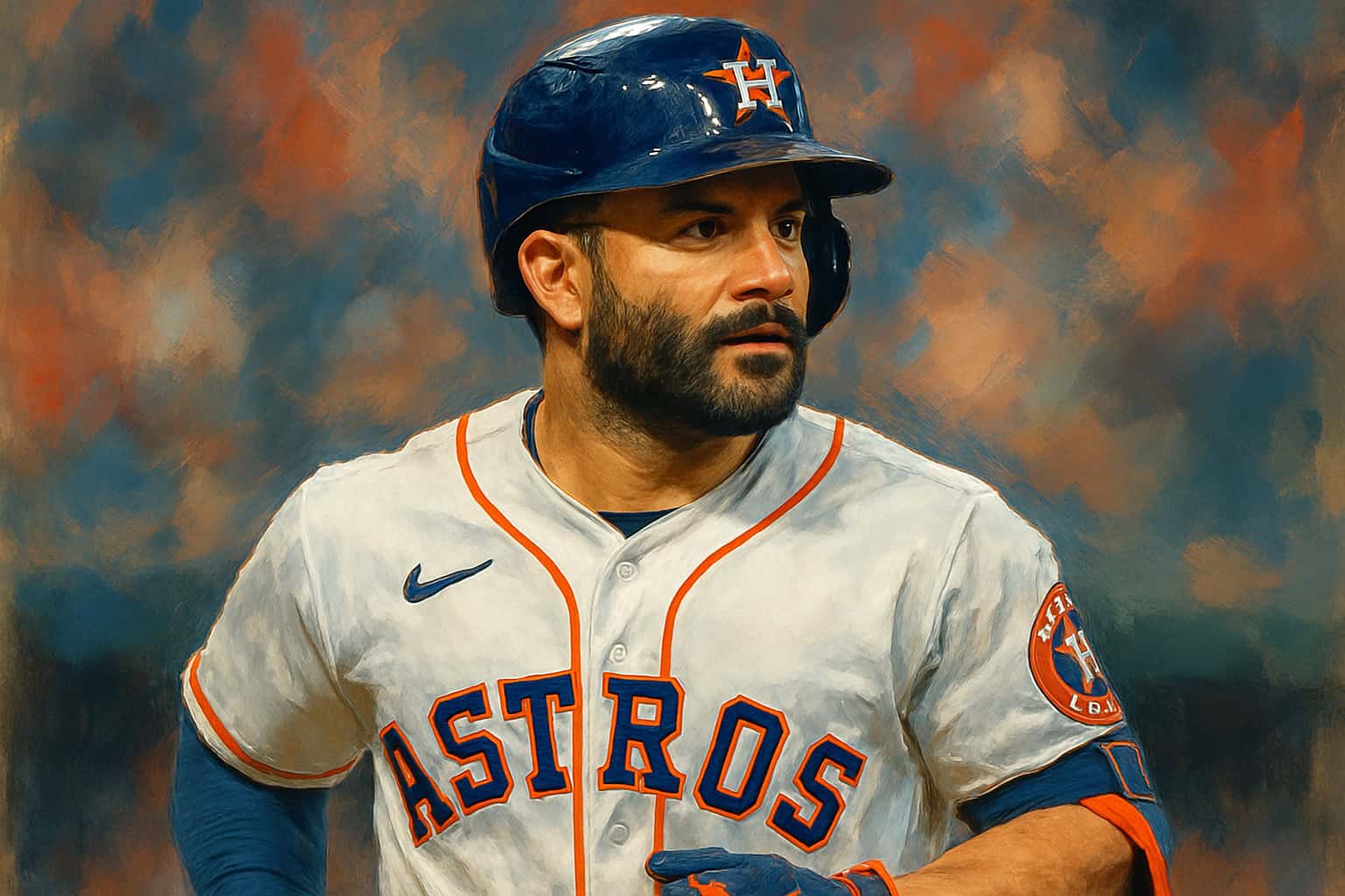 Jose Altuve Portrait