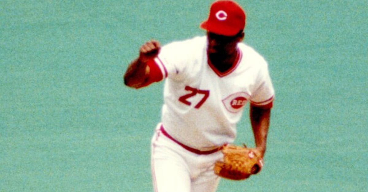 Image of Jose Rijo, the Dominican Dandy, celebrated in "Cincinnati's Lost Legends."