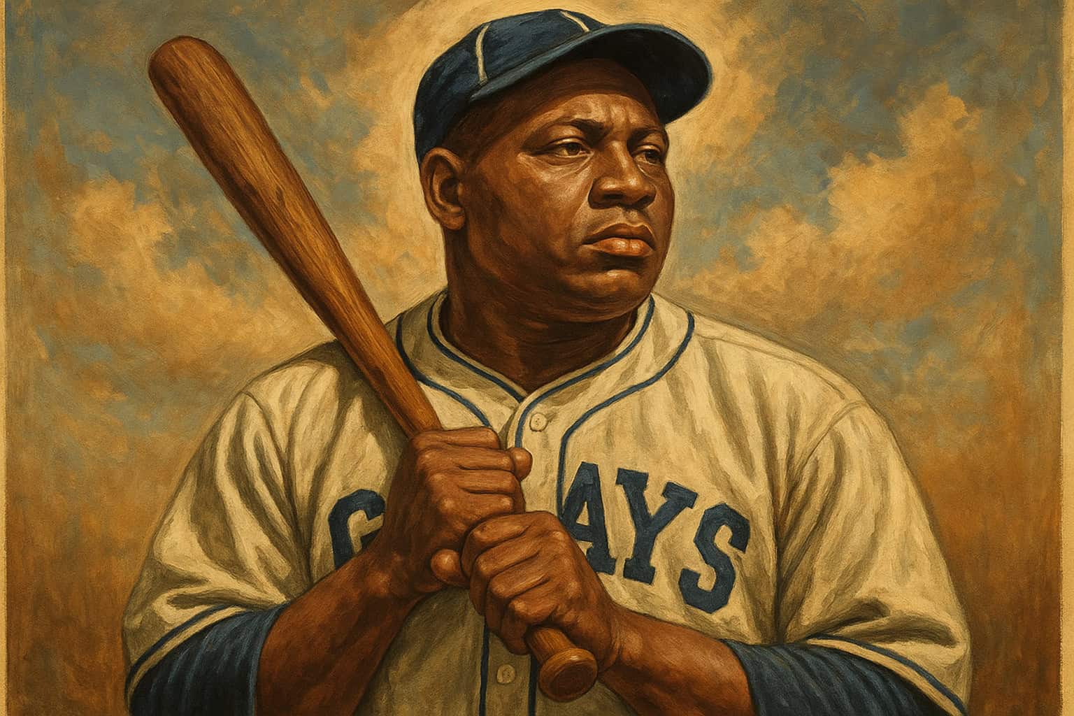 Josh Gibson, a legendary Negro League player, exemplifies the road warriors of baseball.