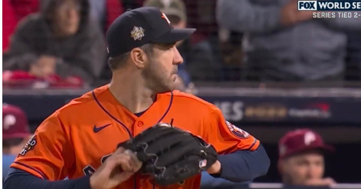 Justin Verlander 2022 WS