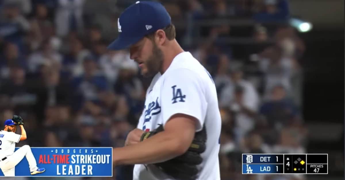 Kershaw Throws Strikes. A Lot of Strikes. Here's What That Actually Means. 10 Kershaw All Time Dodger K Leader