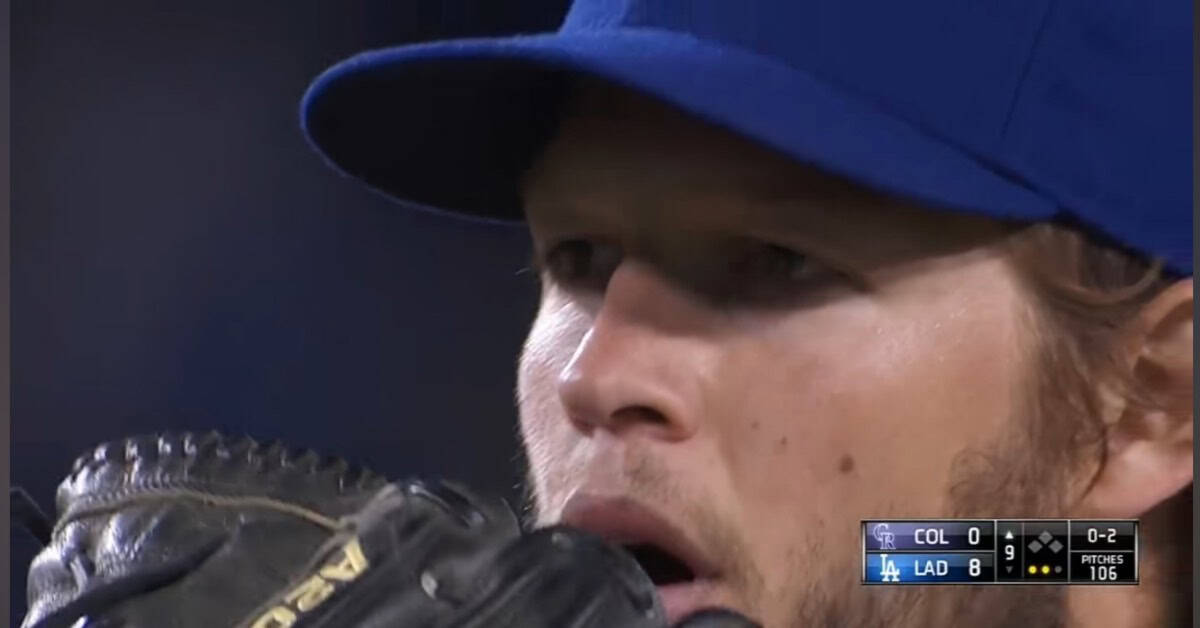 Kershaw Throws Strikes. A Lot of Strikes. Here's What That Actually Means. 2 Kershaw Glare