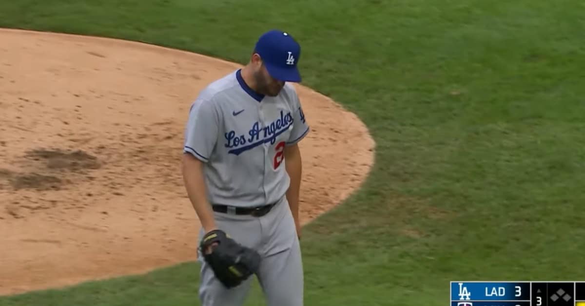 Kershaw Throws Strikes. A Lot of Strikes. Here's What That Actually Means. 5 Kershaw Walking to Dugout