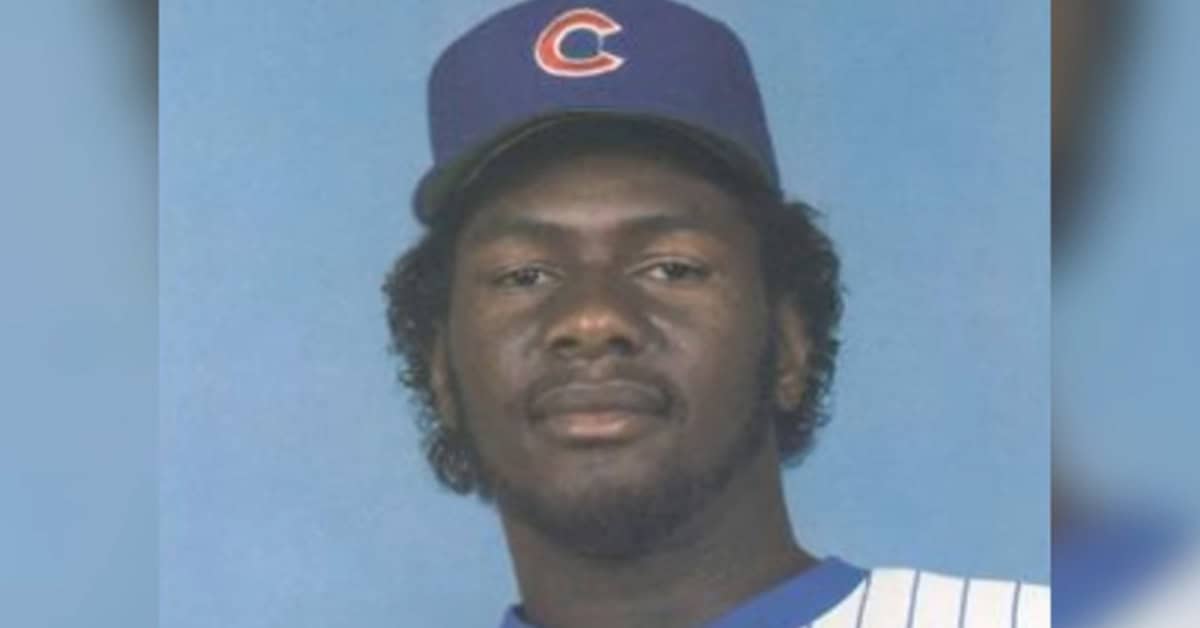 Lee Smith Cubs Closeup