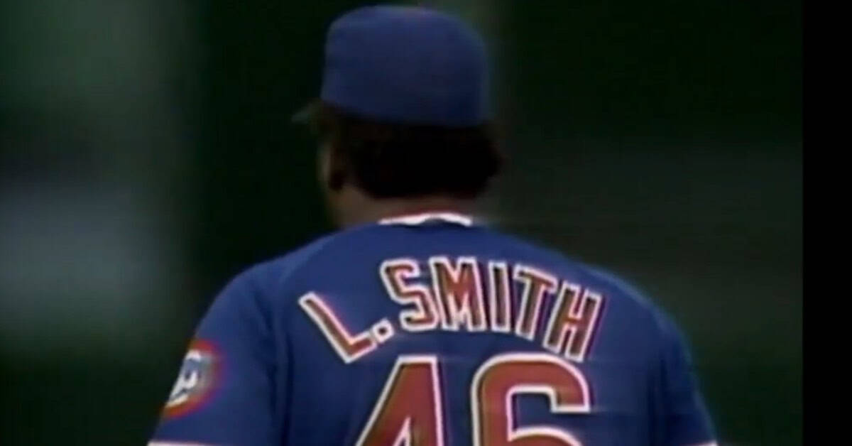 Lee Smith Uniform Back