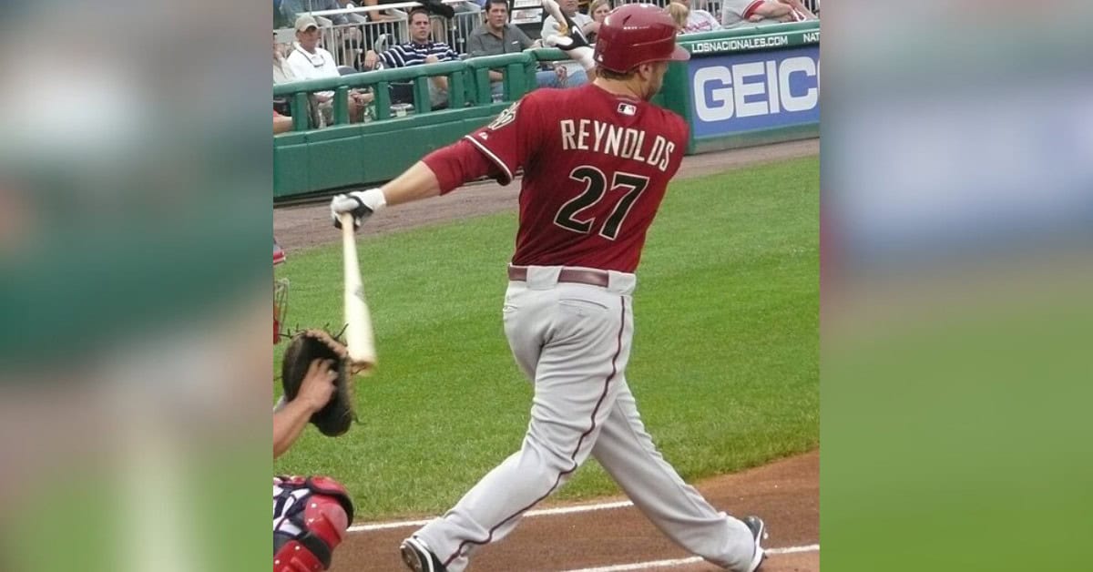 The Diamondbacks Who Never Made an All-Star Game — and Deserve Better 2 Mark Reynolds swinging a bat, symbolizing the rise of single-season strikeout records.