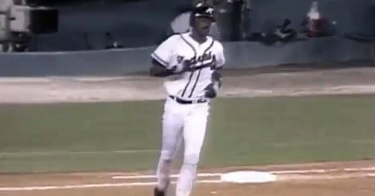 The Crime Dog Was Always Hungry 4 McGriff Rounding the Bases