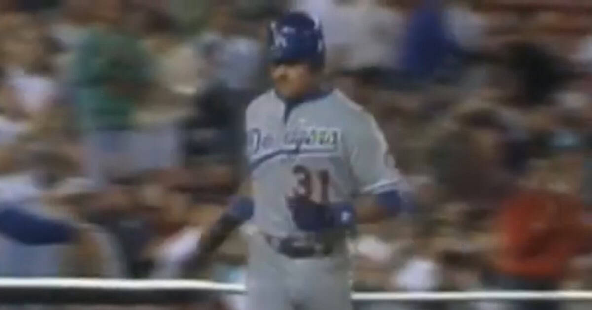 Why Mike Piazza Remains Every Pitcher's Worst Nightmare 7 Piazza Touching Home