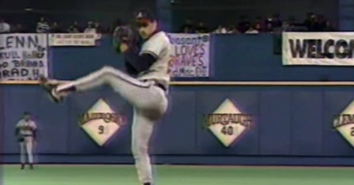 The Split-Finger's Golden Age: 20 Pitchers Who Made Hitters Look Foolish 14 John Smoltz pitching in Game 7 of the 1991 World Series, showcasing his talent.