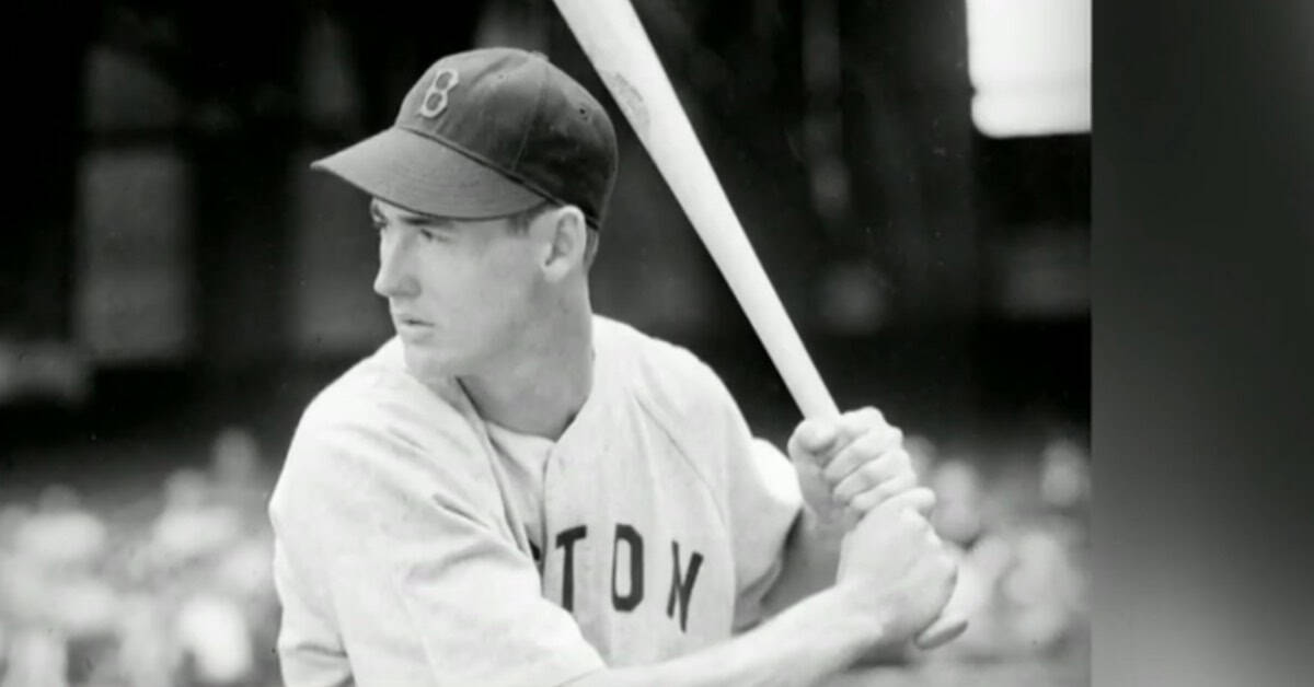 Ted Williams Could Do Things With a Bat Nobody's Done Since 10 Iconic image of Ted Williams poised to hit, showcasing his legendary batting skills as discussed in "20 Reasons Why Ted Wi...