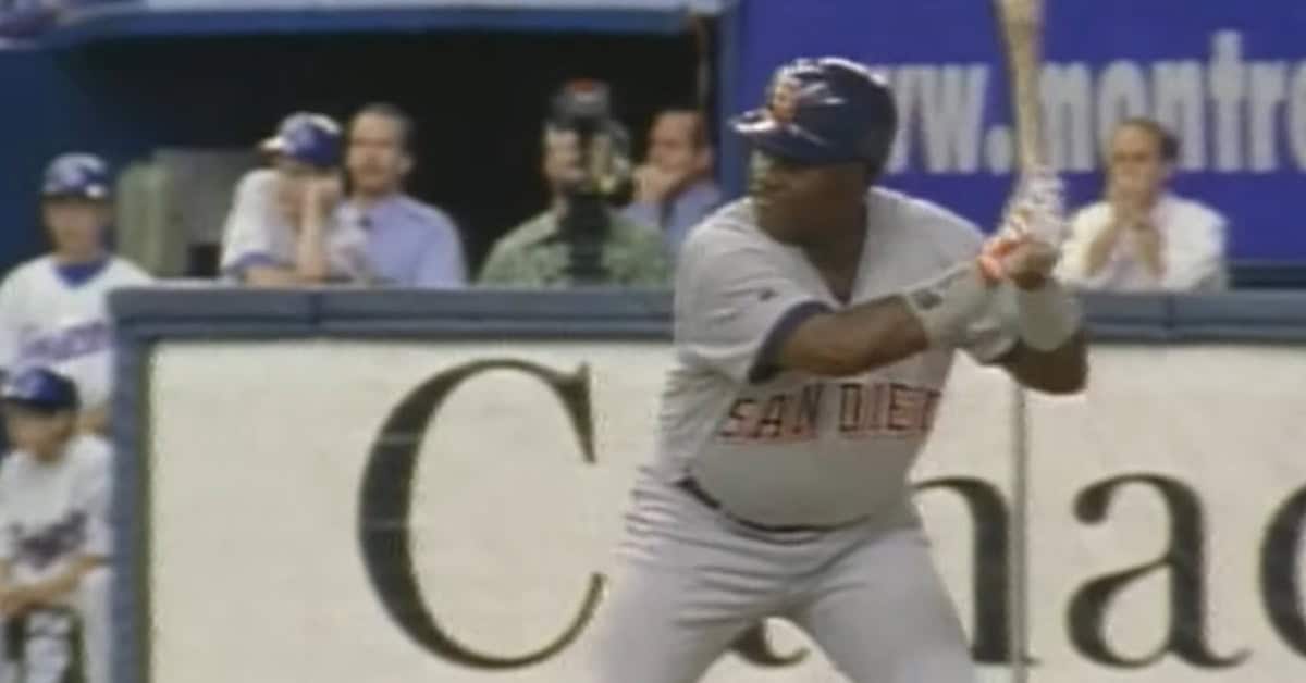 Tony Gwynn About To Hit