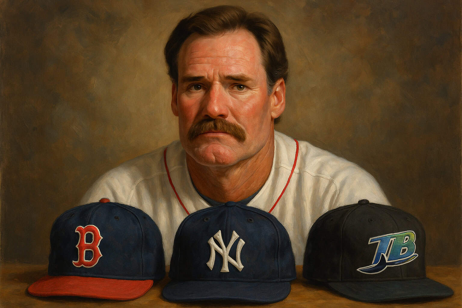 Wade Boggs in action, embodying baseball's artistry with the Red Sox and Yankees.