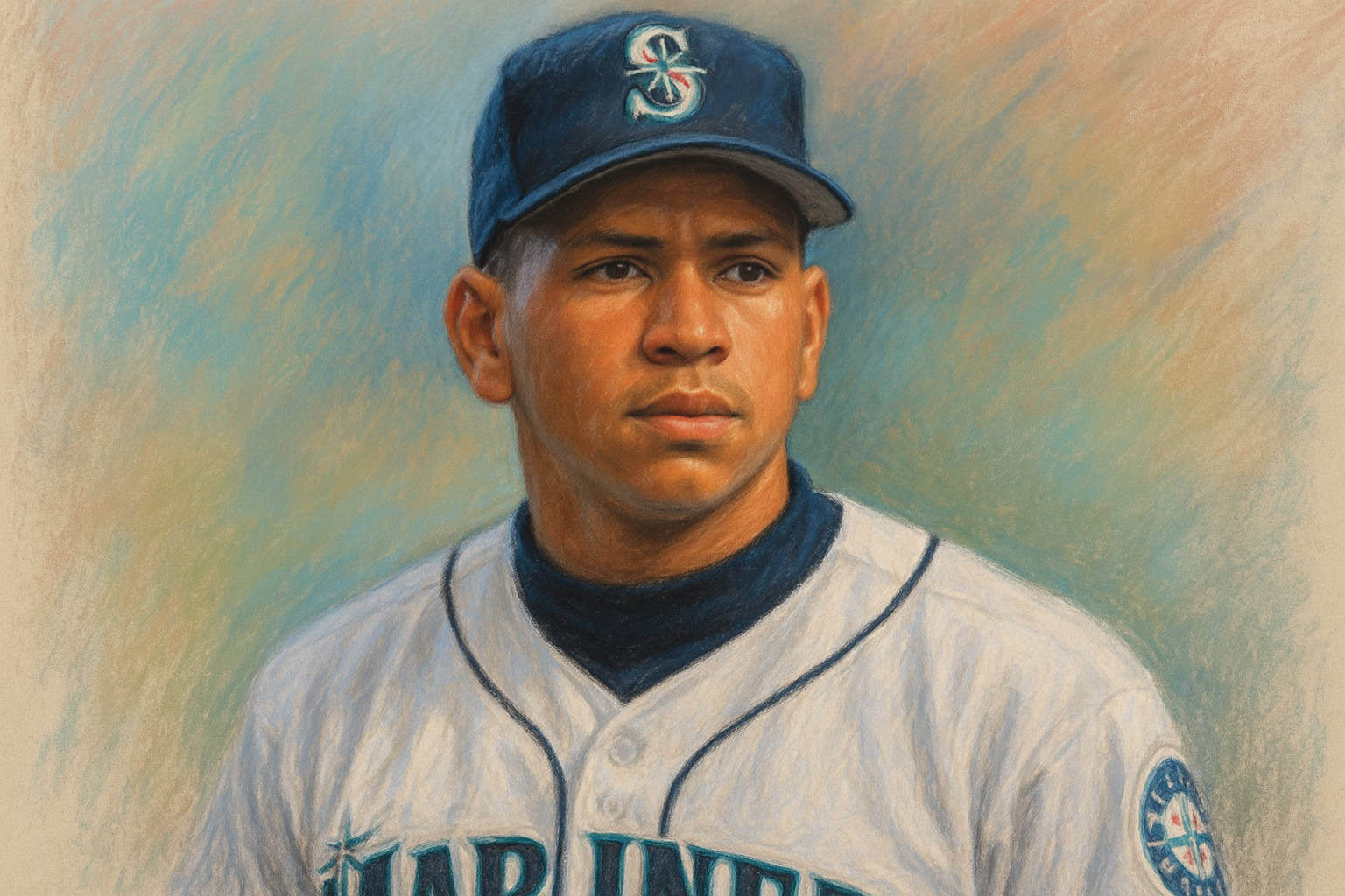 Who Carried Randy Johnson — and Who He Carried 10 Young Alex Rodriguez in a baseball uniform, showcasing his early talent and potential.