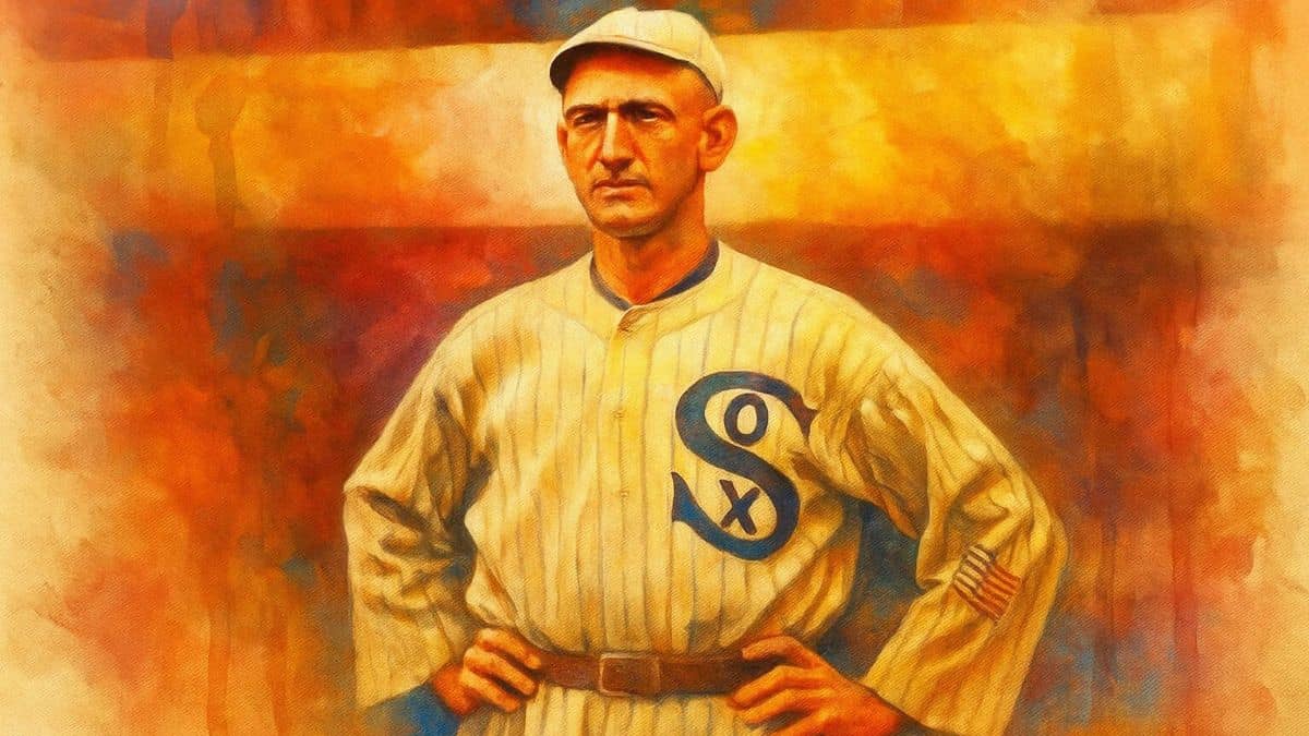 Every South Side Legend Worth Knowing: The 25 Greatest White Sox 25 Image of Shoeless Joe Jackson showcasing his legendary swing, pivotal in the 1910s.