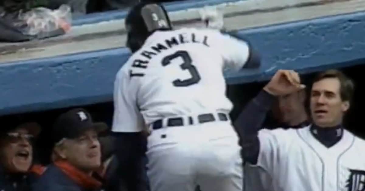 Alan Trammell Belongs in Cooperstown. Here's the Proof. 11 Alan Trammell Getting Congrats in Dugout