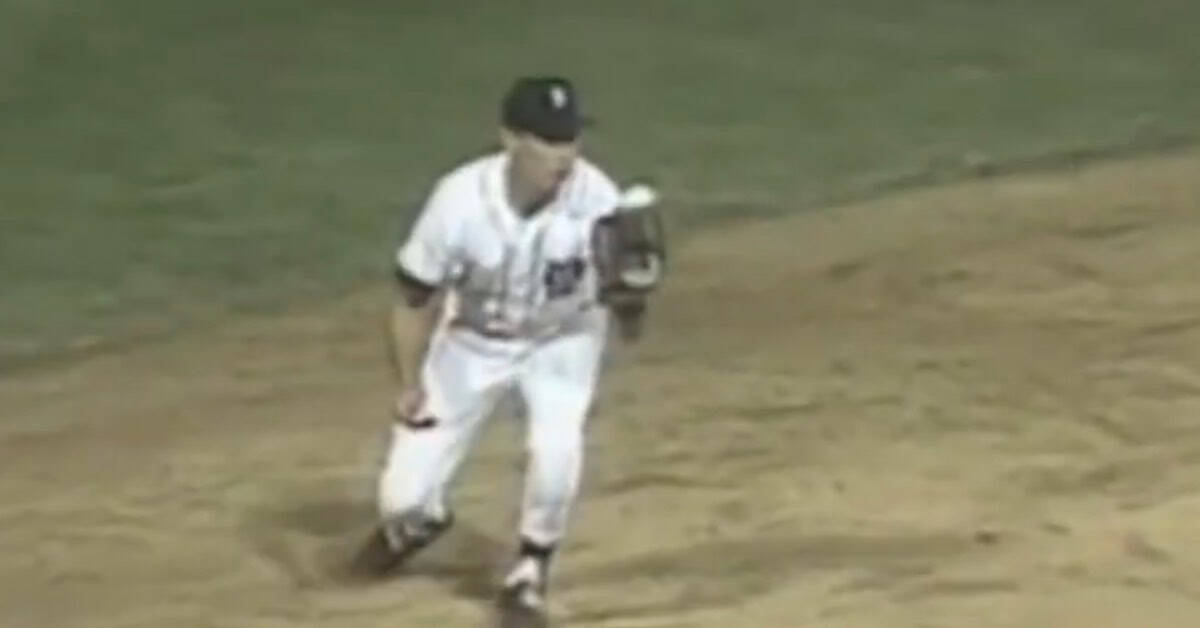 Alan Trammell Belongs in Cooperstown. Here's the Proof. 2 Alan Trammell Showing The Leather