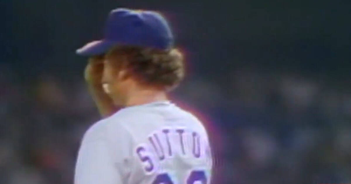 Anothe Don Sutton Uniform Back