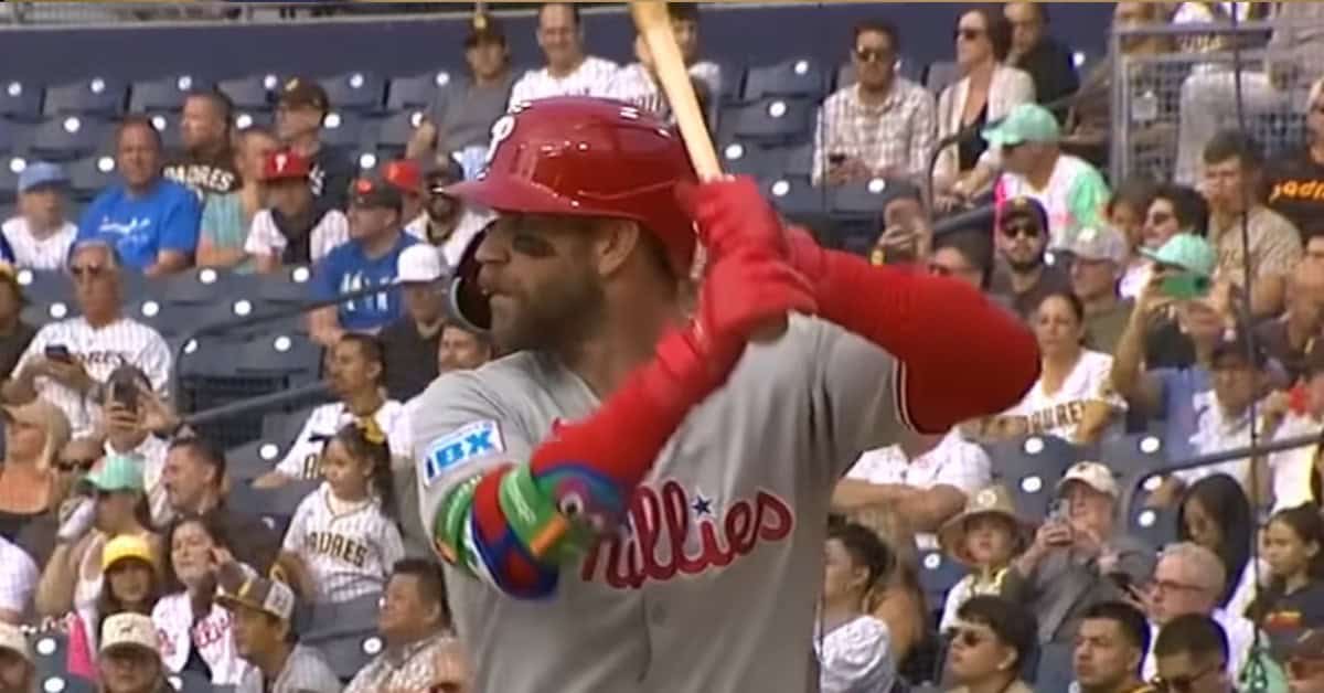 Who's Knocking on Cooperstown's Door Right Now? 12 Bryce Harper, a two-time MVP, showcases his skills at bat, key to MLB's future.