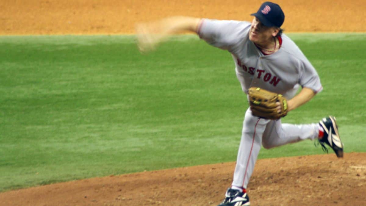 Curt Schilling Pitch
