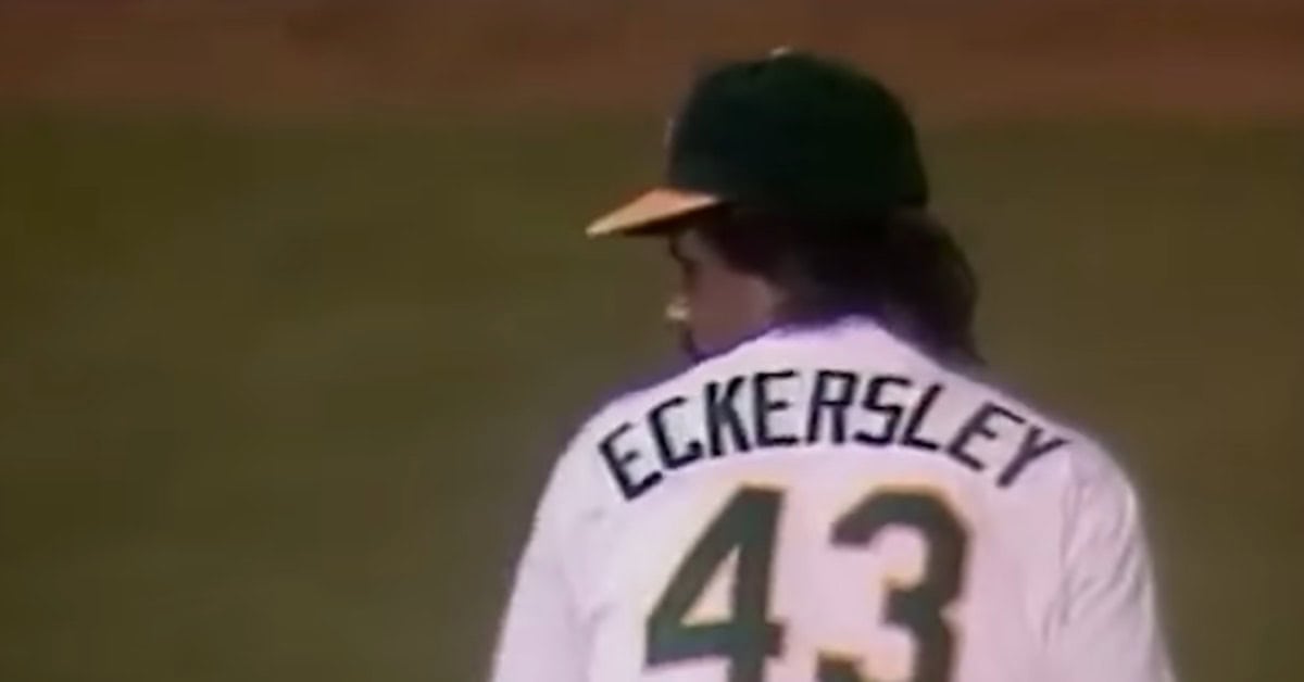 Starter, Closer, Hall of Famer: The Eckersley Paradox 9 Dennis Eckersley Uniform Back