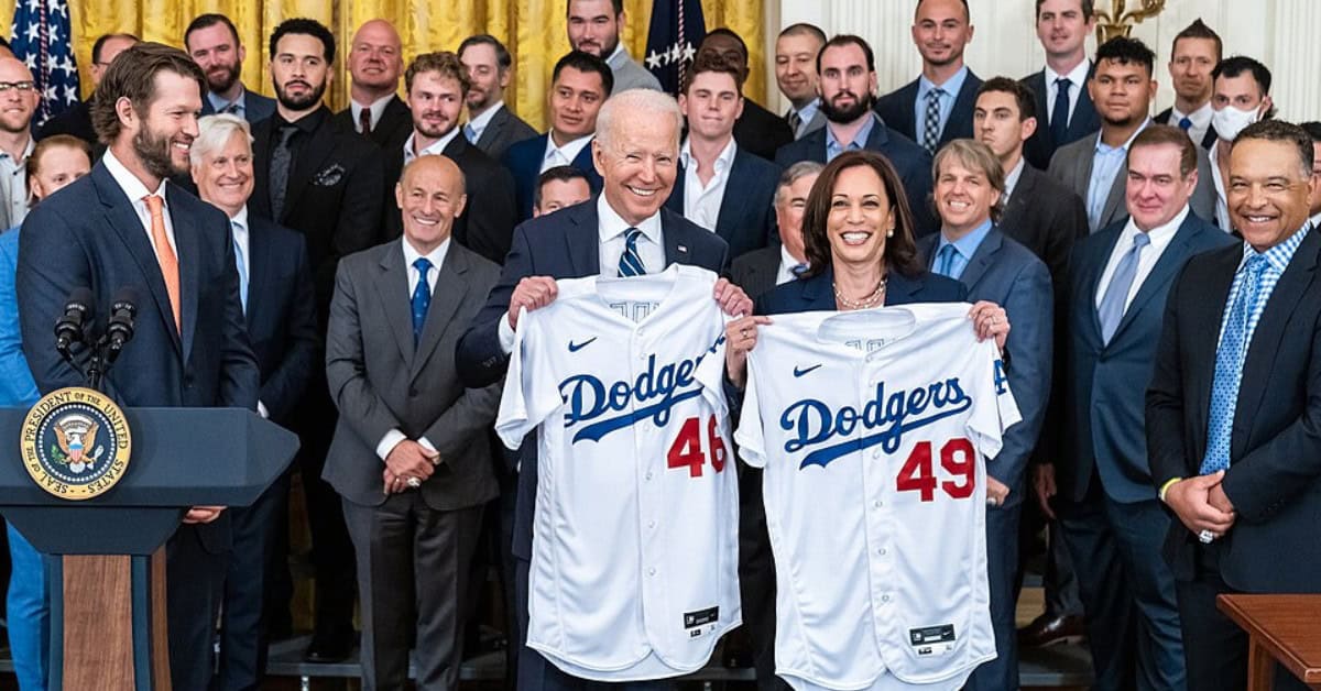 The Dodgers Seasons Worth Remembering—Brooklyn and Beyond 8 Dodgers Biden Harris