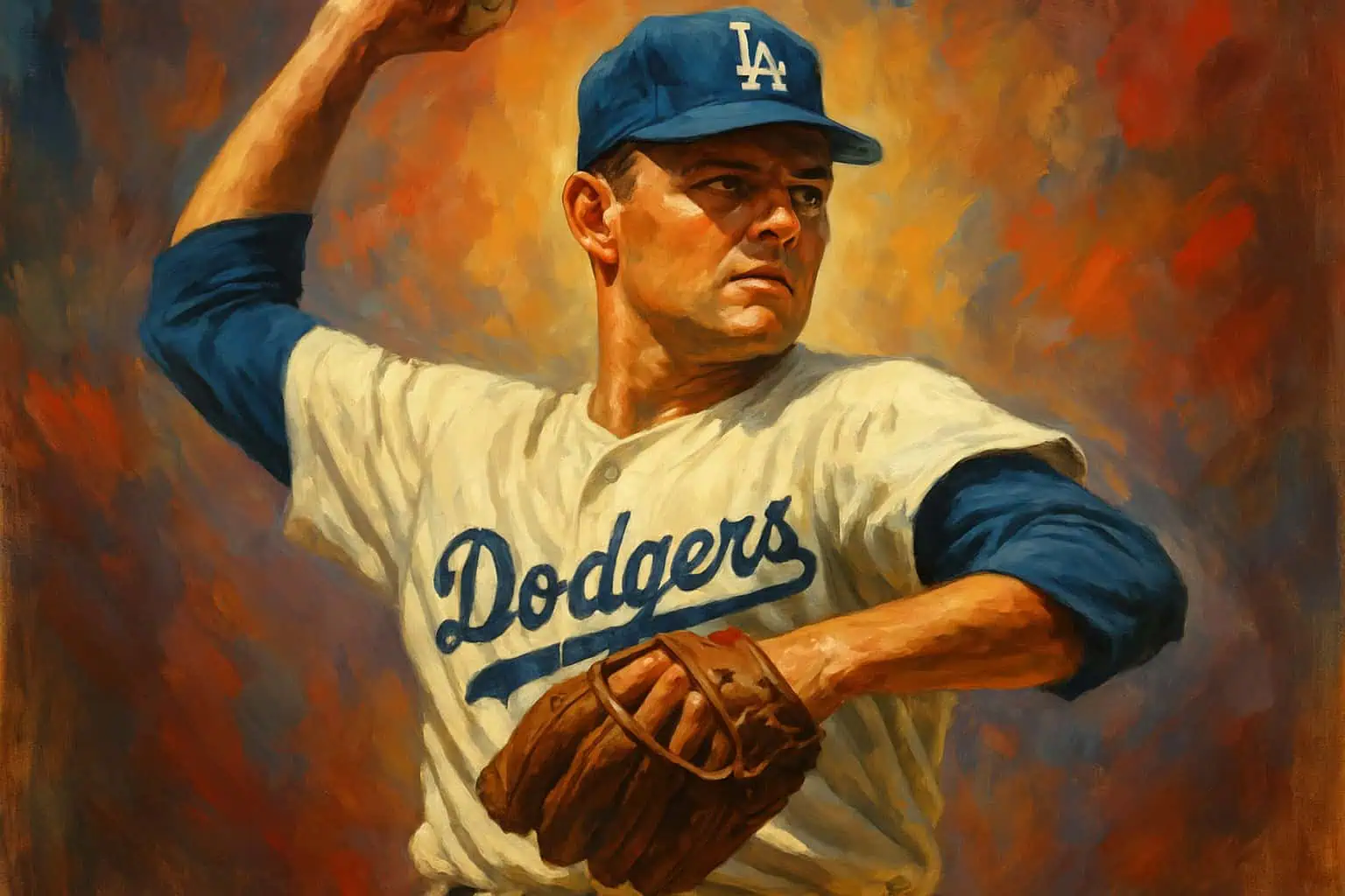 Meet the 20 Men Who Shared a Dugout With Sandy Koufax 21 Don Drysdale Portrait