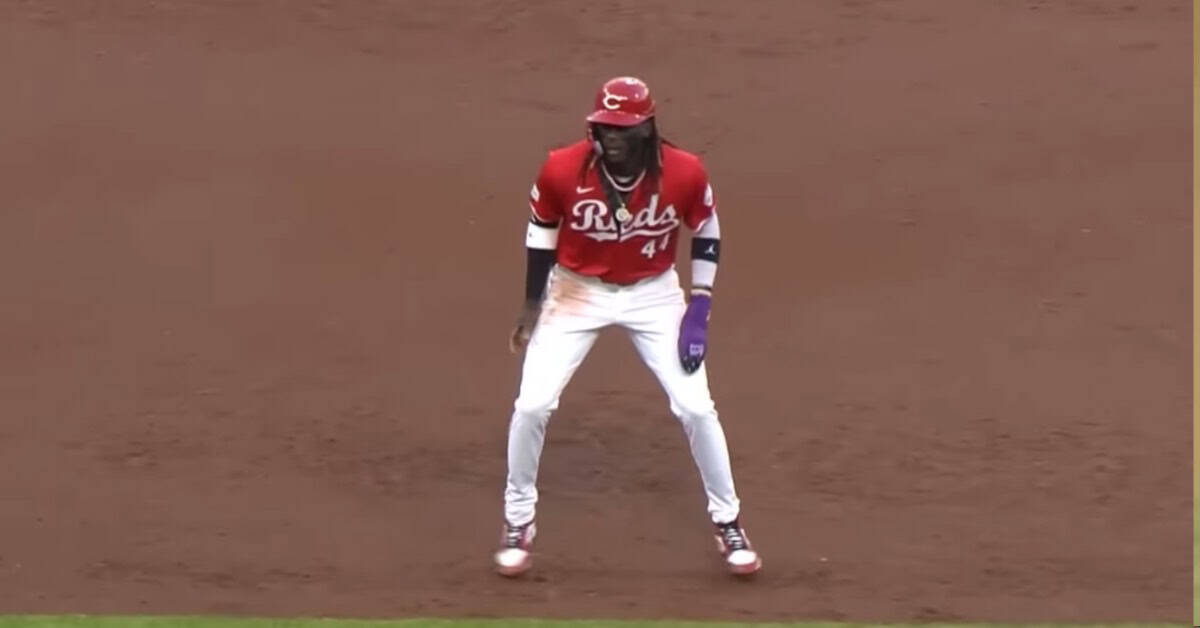 12 Baseball Moves That Flew Right Over a Generation's Head 7 Elly De La Cruz Taking a Lead