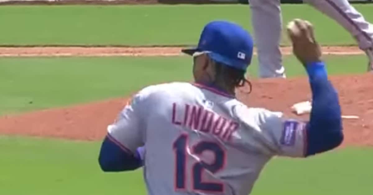 Who's Knocking on Cooperstown's Door Right Now? 17 Francisco Lindor, a key MLB player, showcases his skills in this action shot.