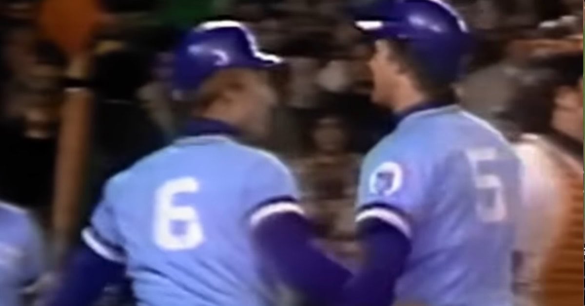 George Brett's Career in Numbers: From 3,000 Hits to MVP 7 George Brett hitting a home run, showcasing his RBI prowess in the 1980s.