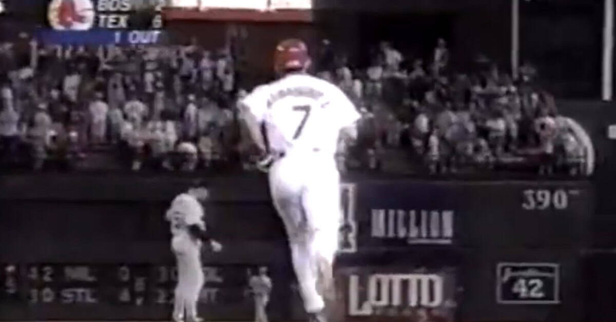Pudge Rodriguez Was Simply the Best Catcher of His Generation 10 Ivan Rounding Bases