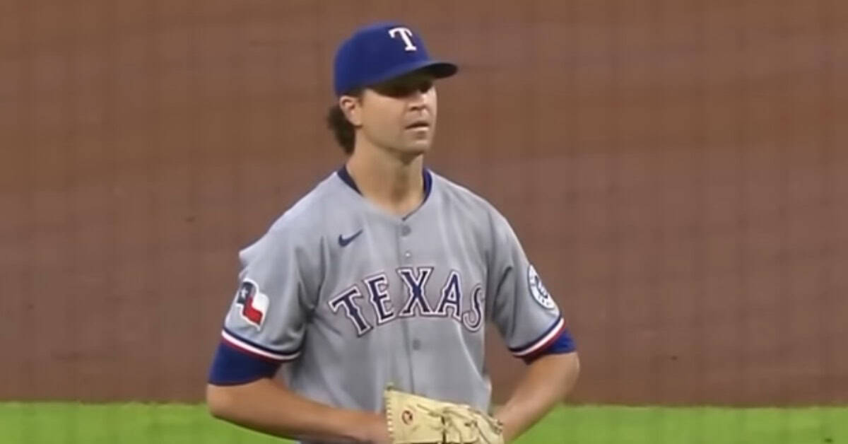 Who's Knocking on Cooperstown's Door Right Now? 14 Jacob deGrom pitches for the Rangers, showcasing his Cy Young-winning talent.