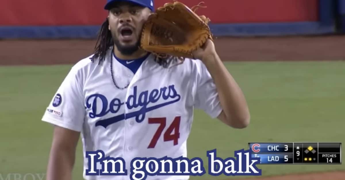 12 Baseball Moves That Flew Right Over a Generation's Head 13 Kenley Jansen Intentional Balk