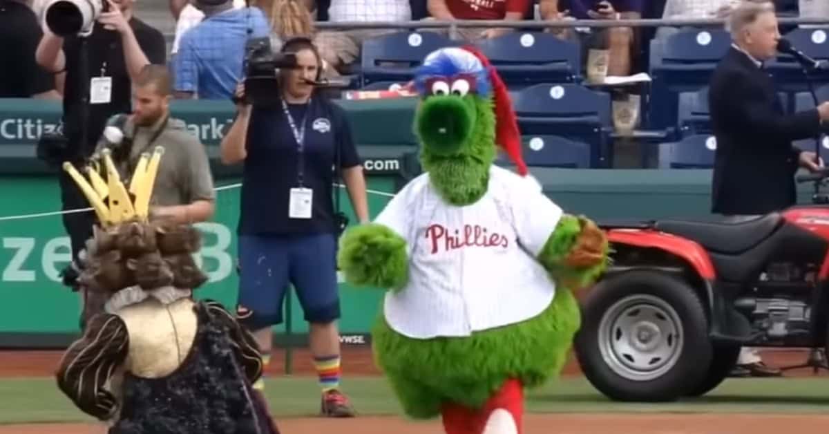 Celebrity First Pitches: The Glorious, the Embarrassing, the Unforgettable 11 Mascot Staredown