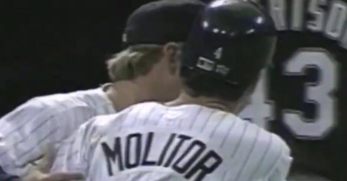 Paul Molitor Uniform Back