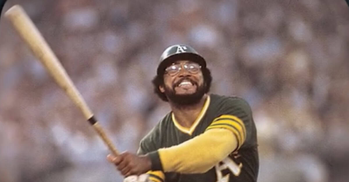 Mr. October, By the Numbers 14 Reggie Jackson Taking a Big Whiff